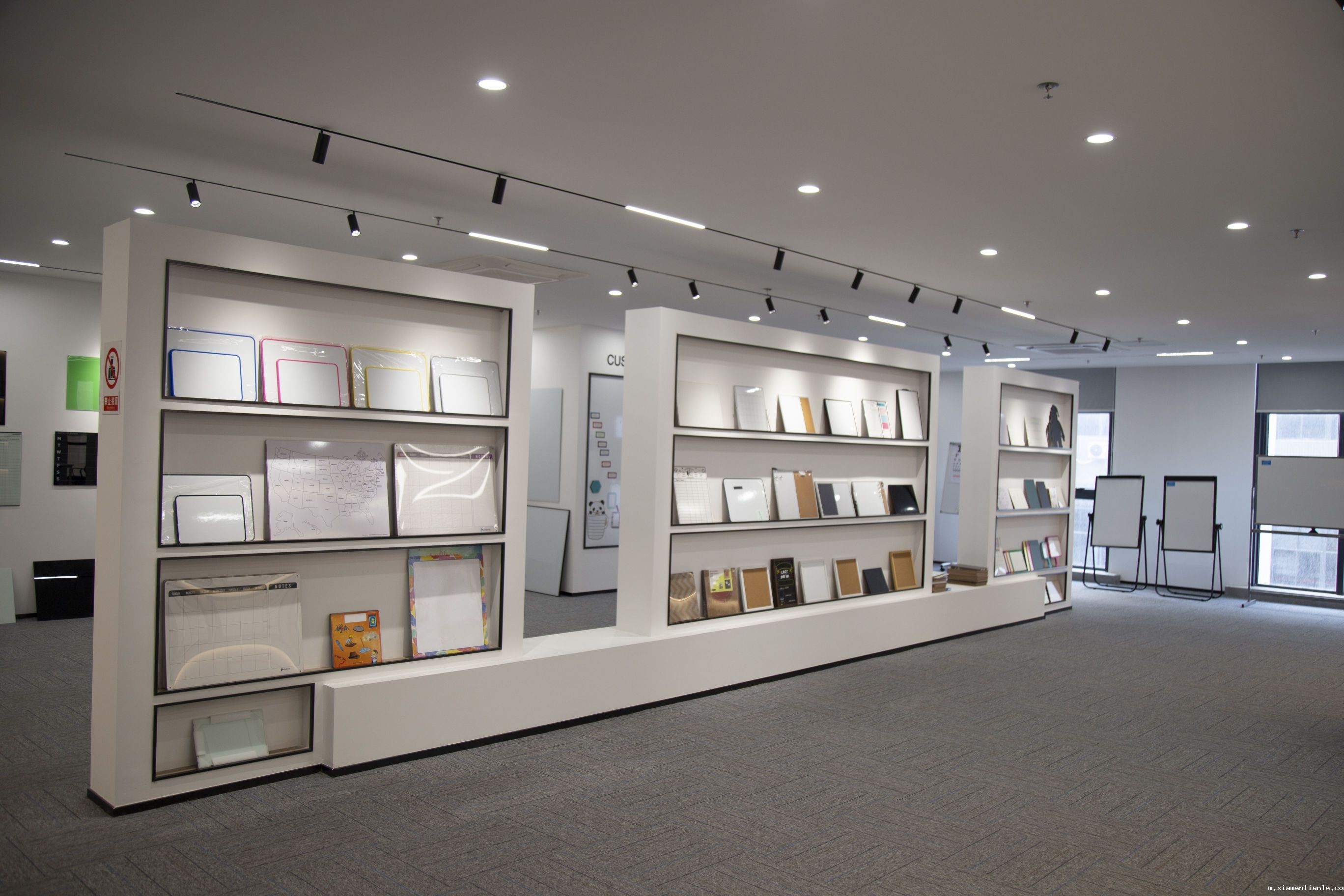 麦迪克白板展厅一角