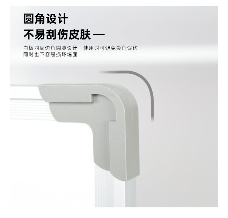 M16双向活动挂钩磁性白板 多用双面写字板产品详情