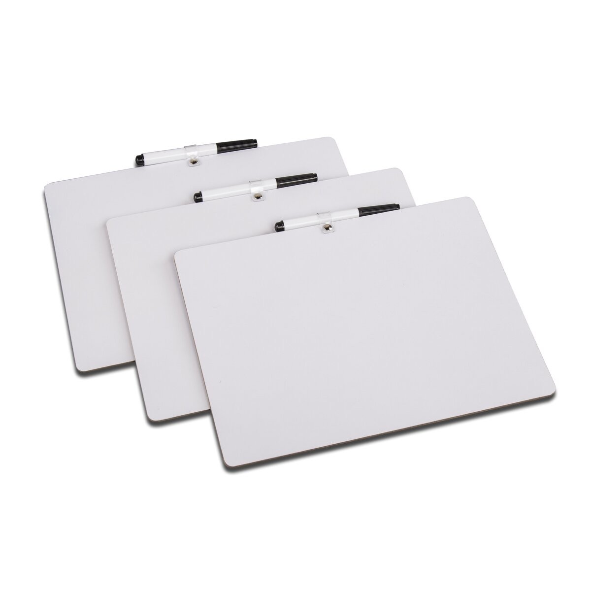 M30红蓝线双面小白板带笔夹写字板产品详情图1