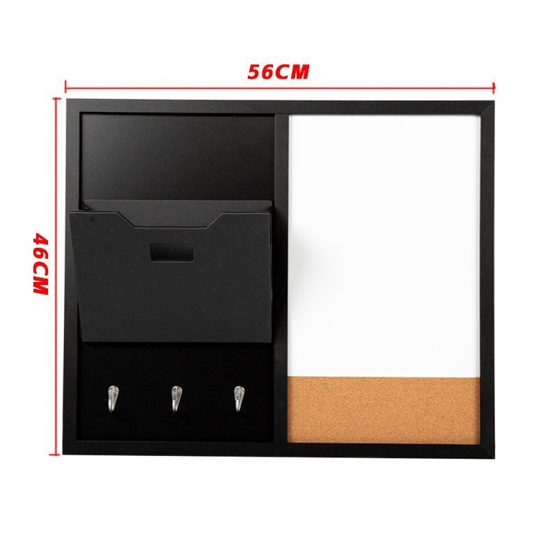 软木结合板-白板黑板软木板三合一