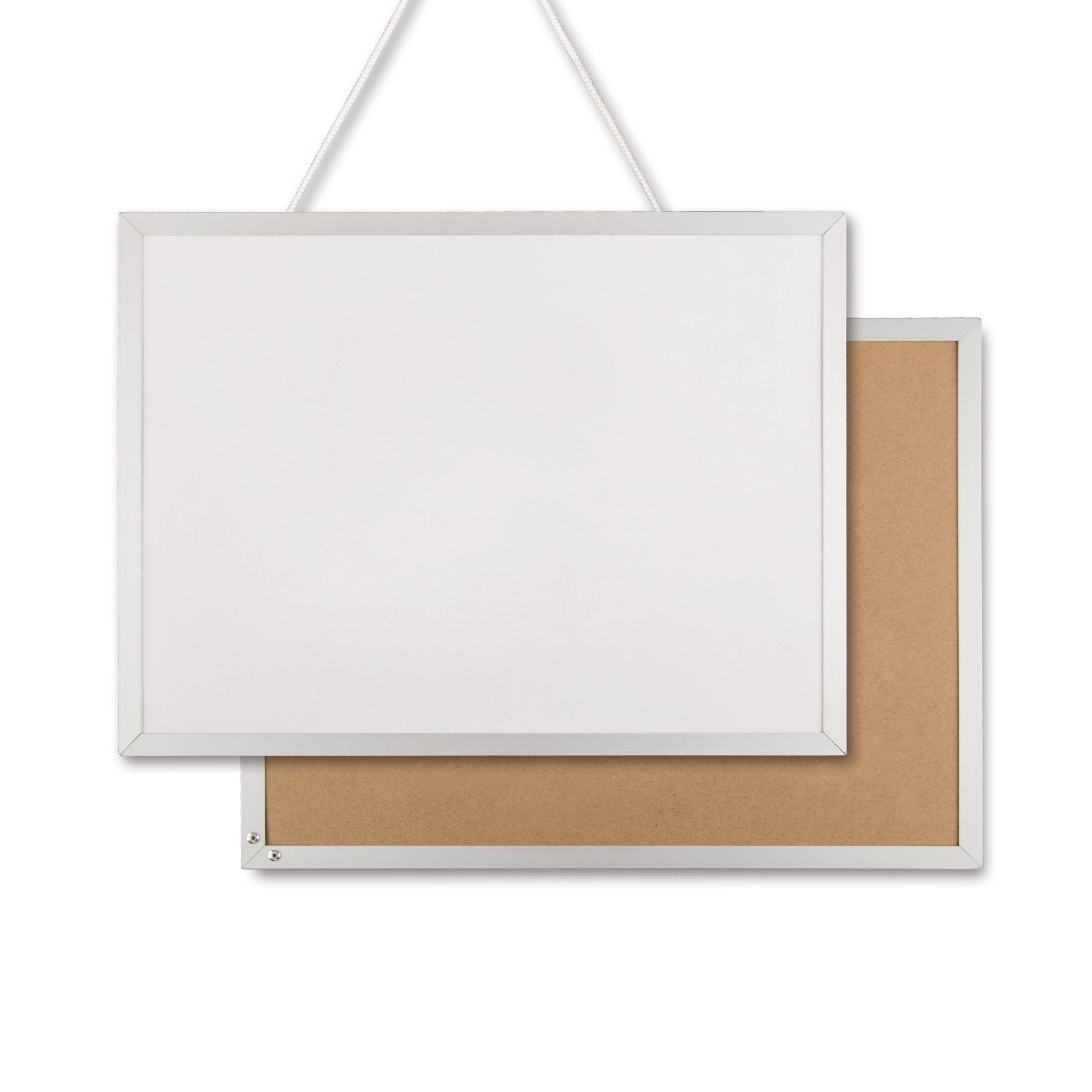 11x14英寸跨境专供款白板 绳挂式铝框磁性小白板