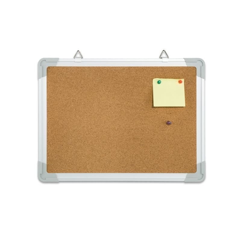 A01铝框软木公告板12x16英寸装饰告示软木板