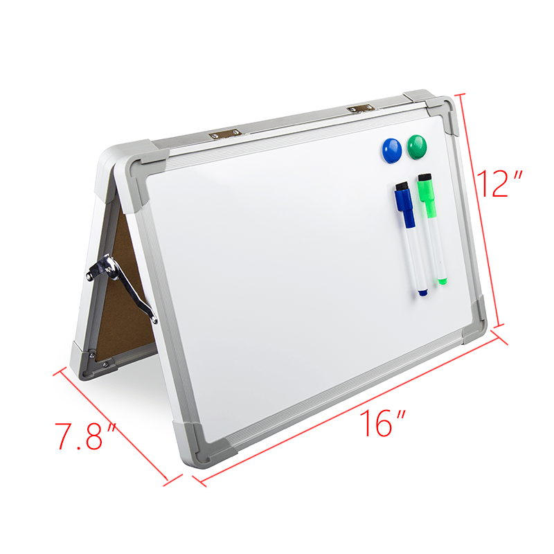 跨境电商专供A型折叠桌面办公教学记事白板磁性白板