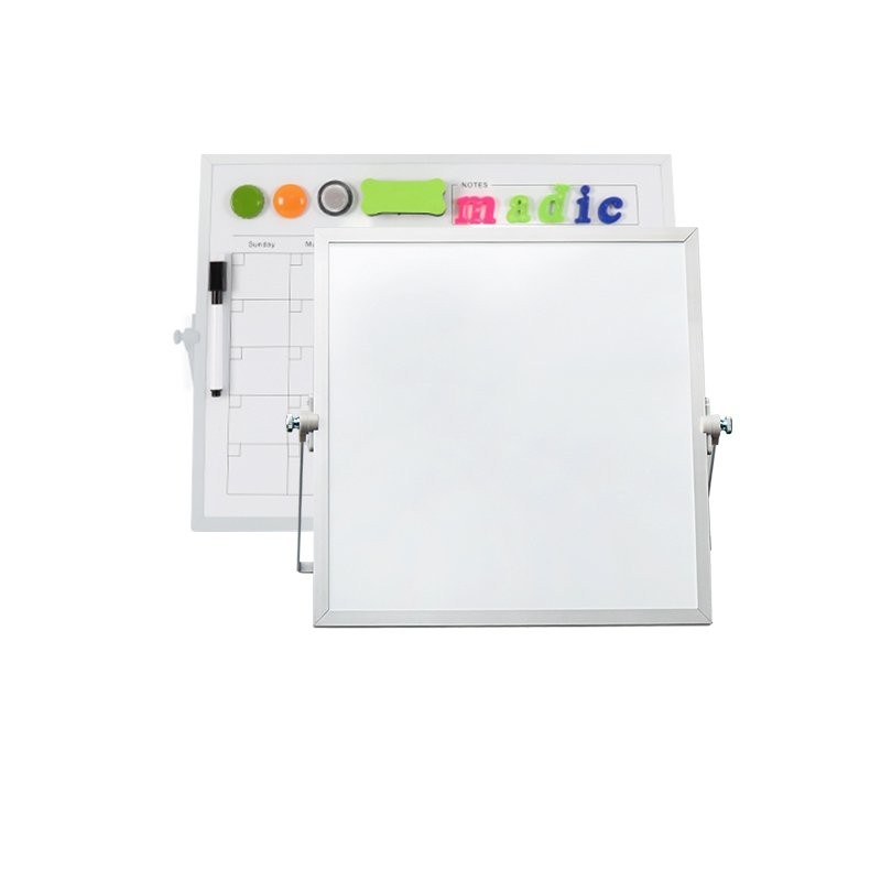 亚马逊热销办公文教类桌面支架小白板 双面磁性支架小白板