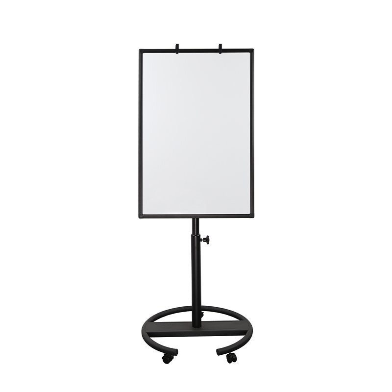 M73圆盘移动支架白板 70x100办公磁性白板